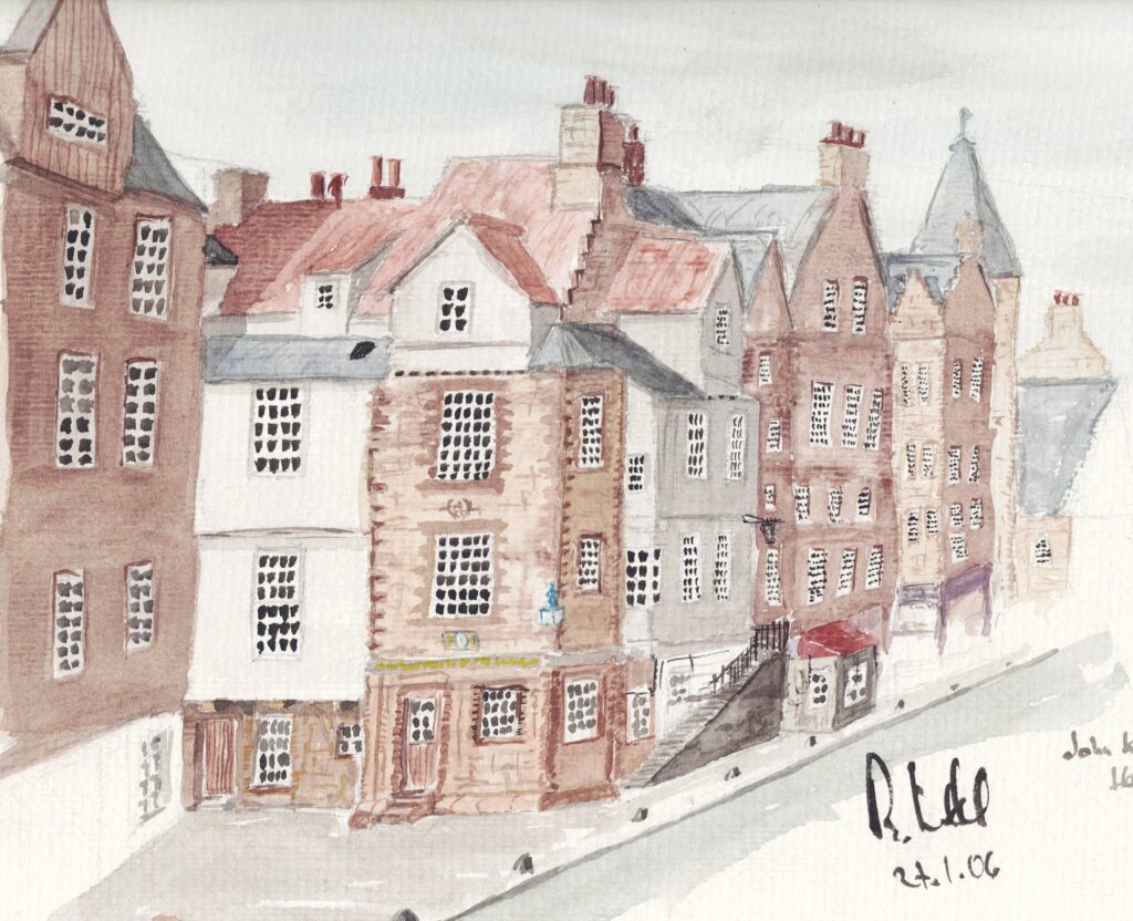 high street, edimbourg