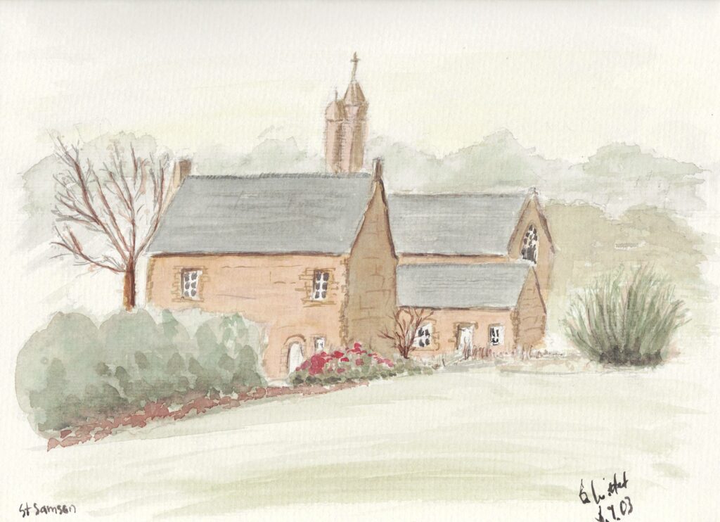 st samson, pleumeur bodou, bretagne